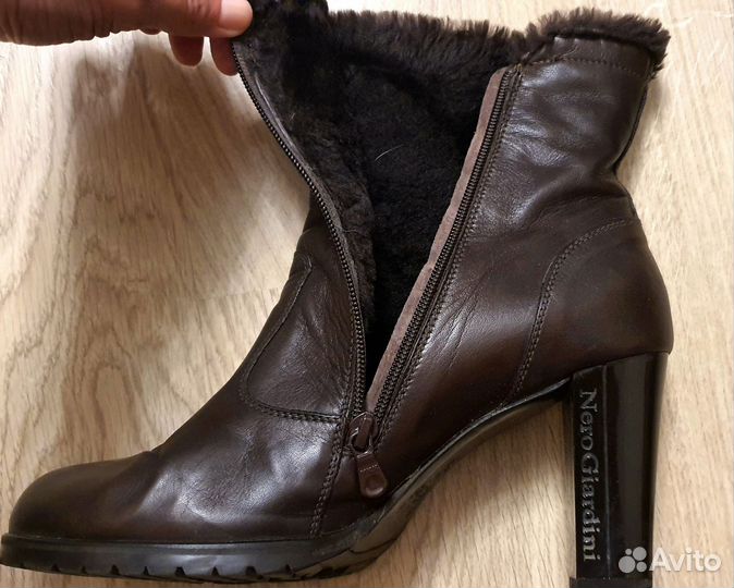 Ботильоны женские 41 зима nero giardini Италия