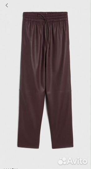 Брюки из искусственной кожи lime