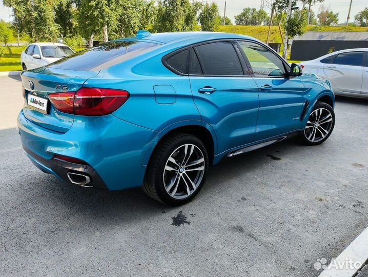 BMW X6 3.0 AT, 2018, 90 000 км