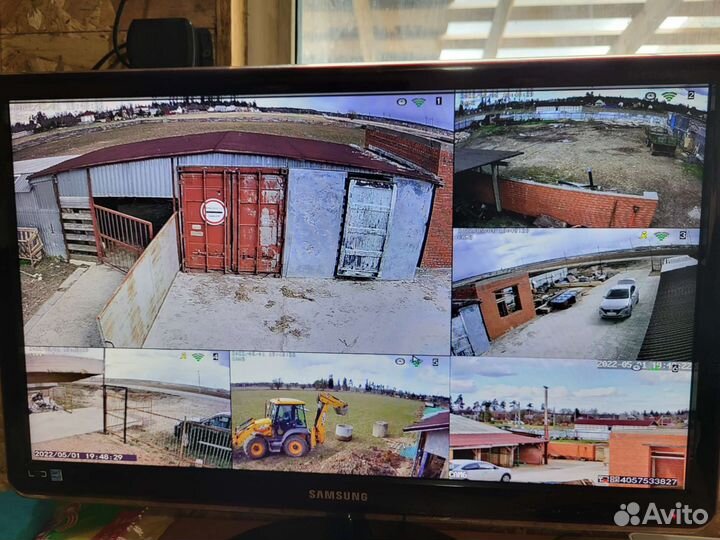 Установка видеонаблюдения, сигнализации, охрана