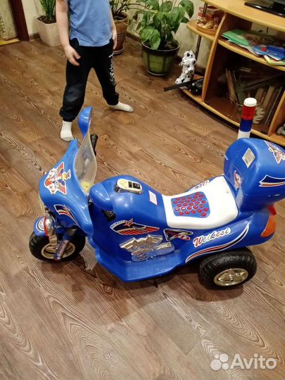 Детский электромотоцикл.торг