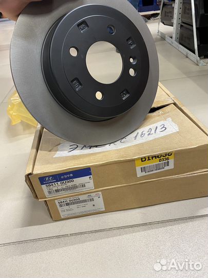 Задний тормозной диск на KIA/hyundai оригинал