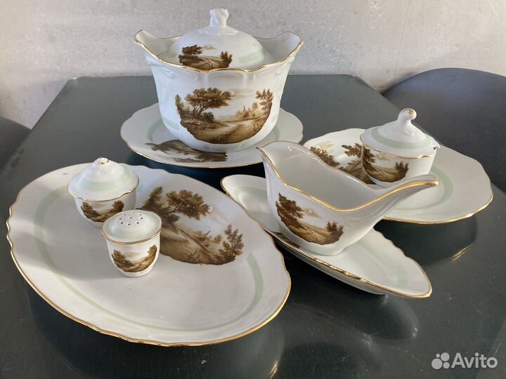 Фарфоровая посуда.Дулево. 