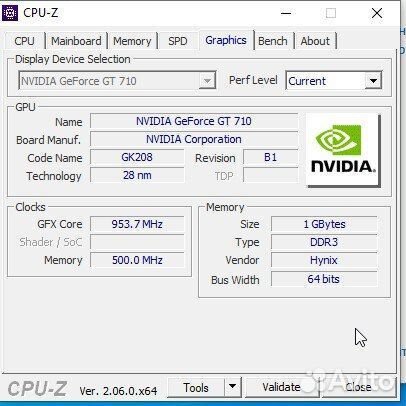 Видеокарта gt 710
