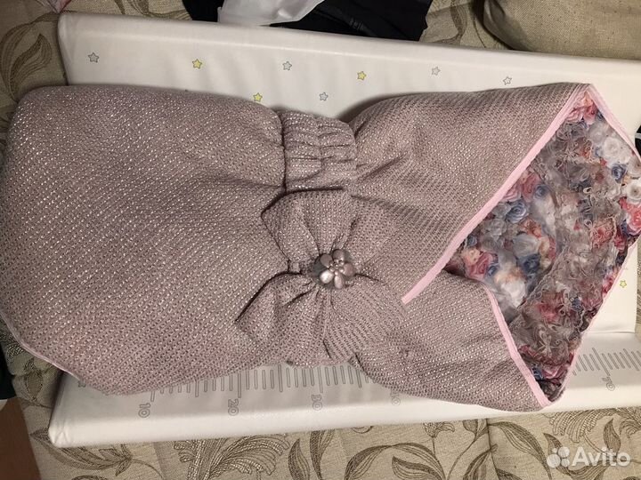 Конверт на выписку для девочки