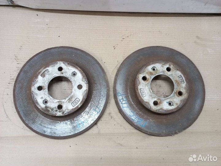 Тормозные диски передние Хундай Гетц
