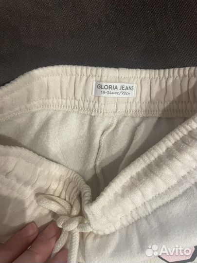 Теплые штаны для девочки 92