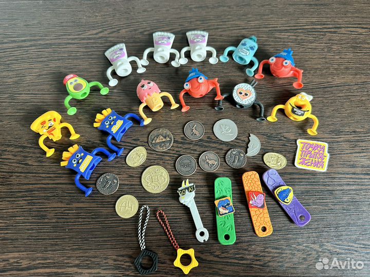 Скрепыши завры магнеты мини лента