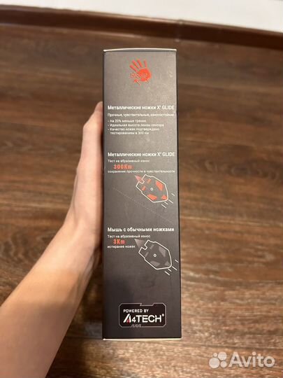 A4tech Bloody Q80 Black новая игровая мышь