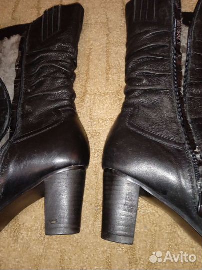 Сапоги зимние натуральная кожа 38 размер