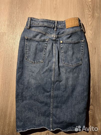 Джинсовая юбка hm