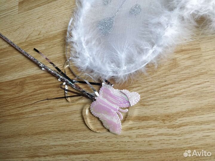 Карнавальный набор с крыльями, ободком и палочкой