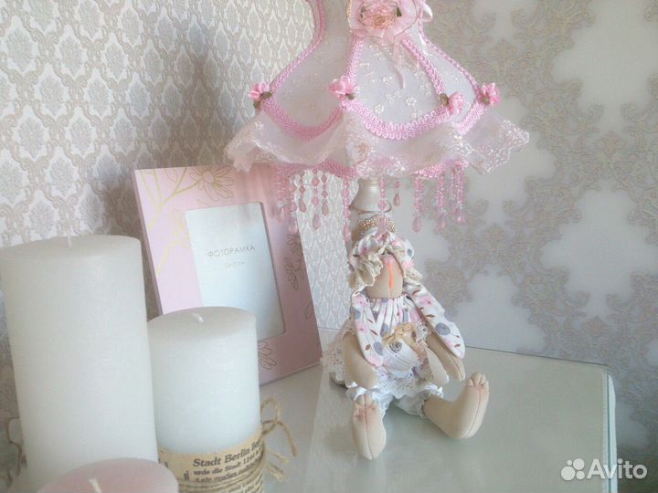 Интерьерная кукла зайка тильда