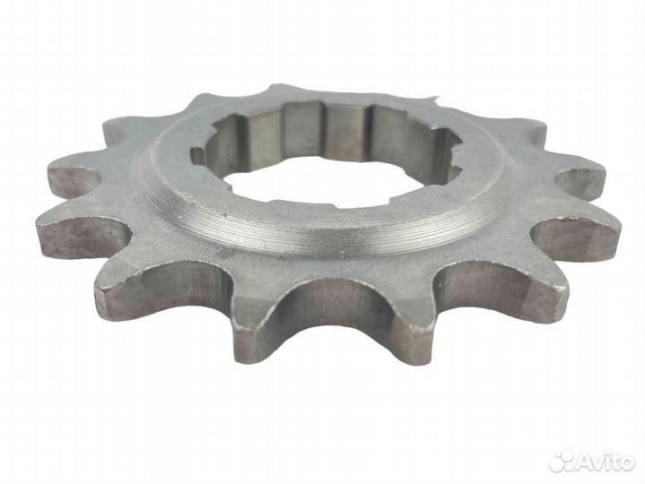Звездочка 14 зубов мотоцикл Иж оксидированная