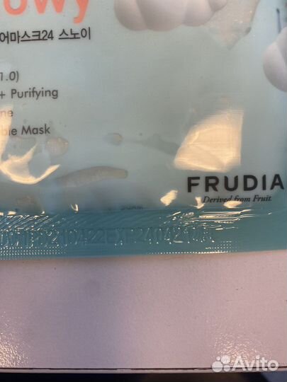 Комплект- Frudia корейская кремовая маска для лица