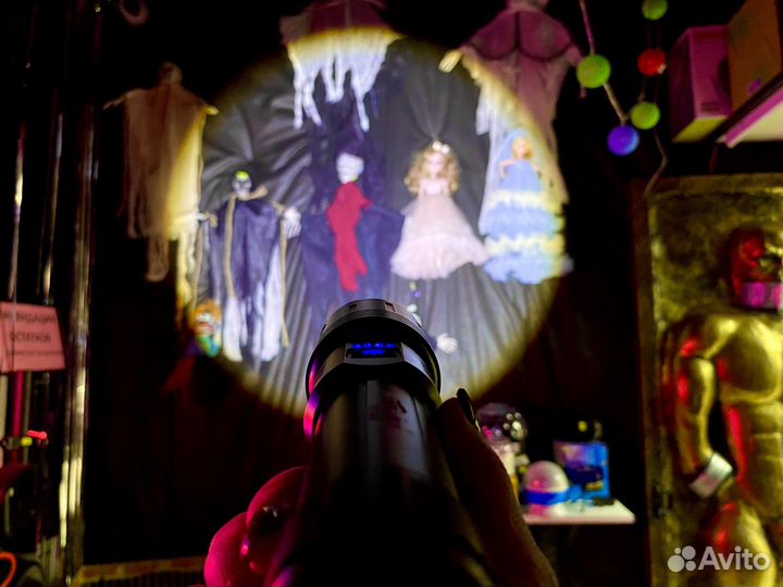 Фонарь ручной Feimao до 5 км профессиональный