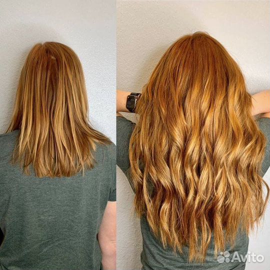 Наращивание волос, коррекция