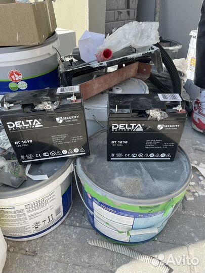 Аккумулятор delta DT 1218