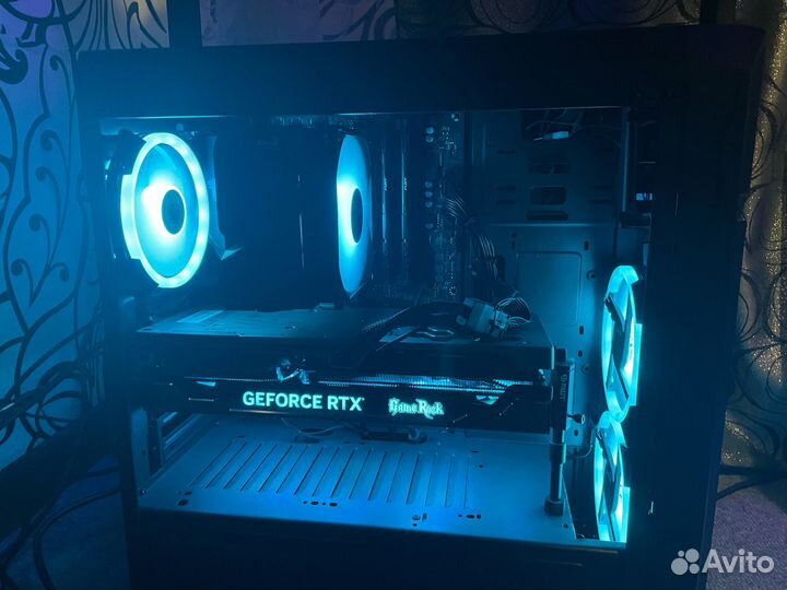 Игровой компьютер RTX 4070ti+AMD Ryzen 7 5800X 8-C
