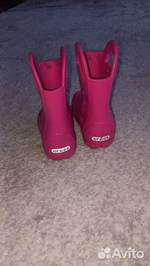 Резиновые сапоги crocs c8