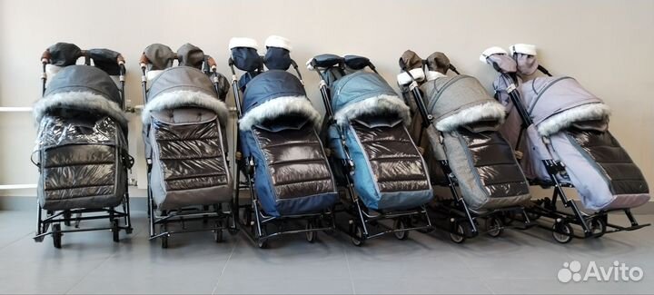 Детские санки коляска новые