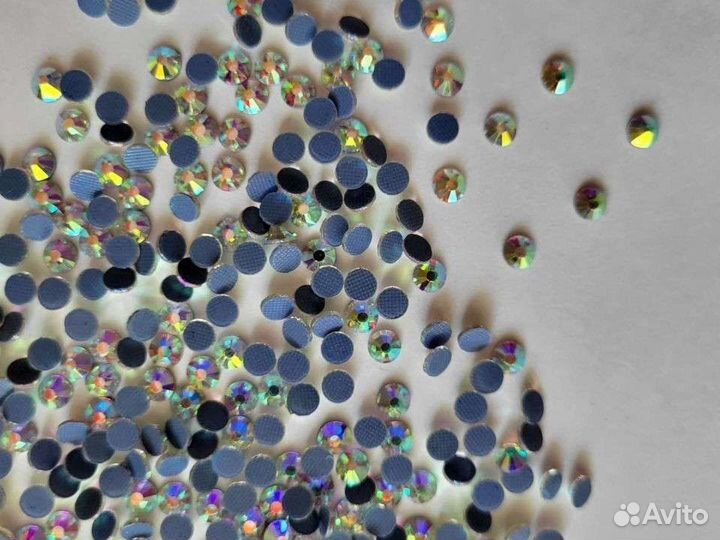 Термостразы Crystal AB, Стразы горячей фиксации аб