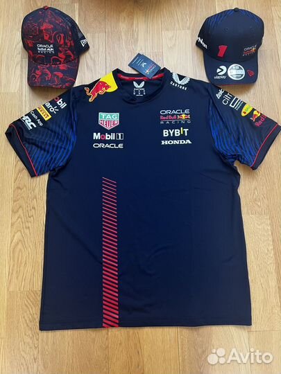 Кепки бейсболки футболка Red Bull формула 1