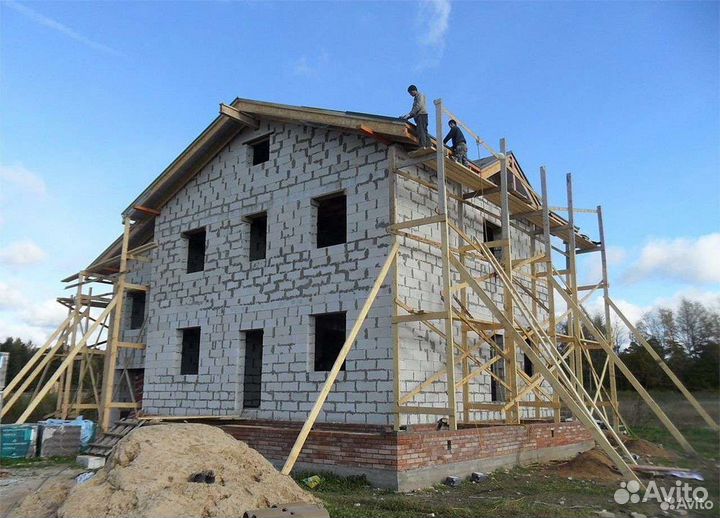 Бригада строителей услуга разнорабочие