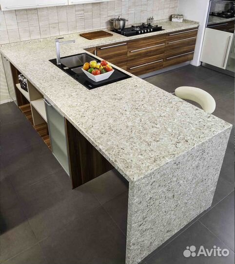 Столешница из кварцевого агломерата от производителя