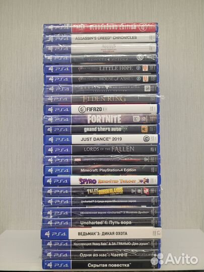 Игры на Sony Playstation 4