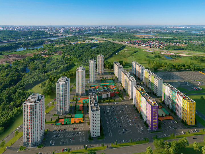 3-к. квартира, 70,7 м², 4/16 эт.