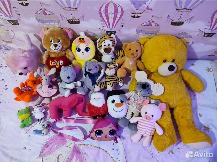 Мягкие игрушки пакетом