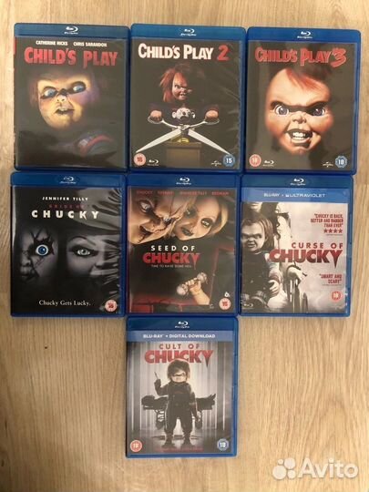 Blu-ray ужасы фирменные