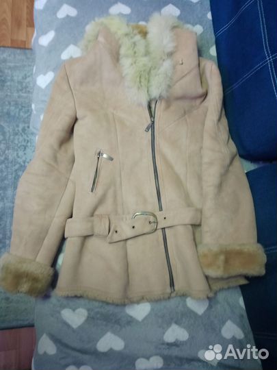 Дубленка женская зимняя 48 50