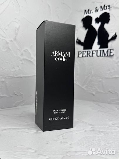 Парфюм Giorgio Armani Code Pour Homme Духи Мужские