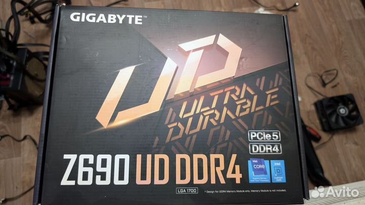 Intel core i7 12700f + Gigabyte z690 UD DDR4