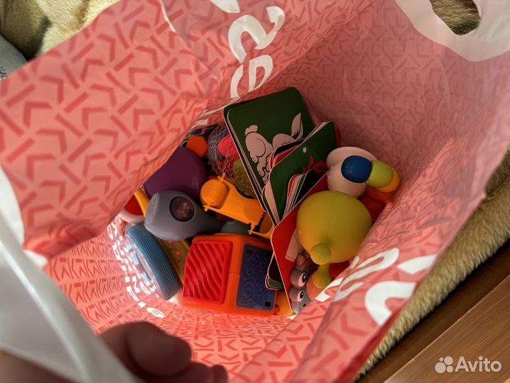 Пакет с игрушками, Алило, погремушки до 1.5 года