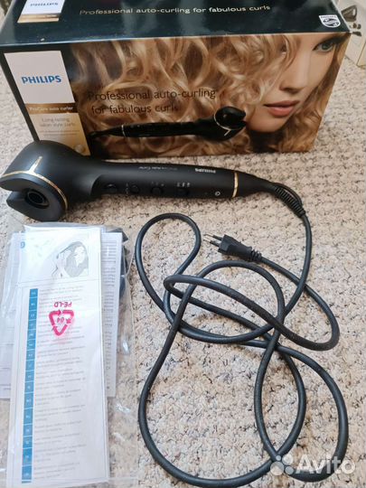Плойка для автоматической завивки волос Philips