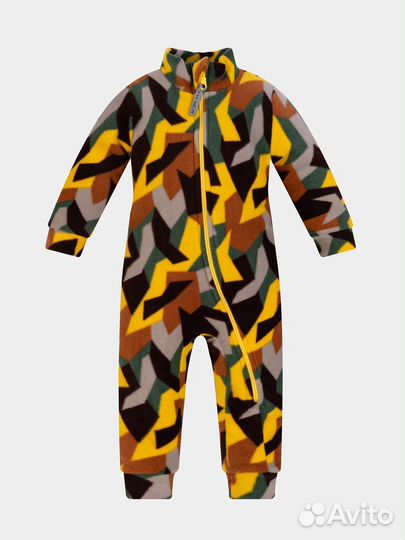Комбинезон флисовый для девочки 80