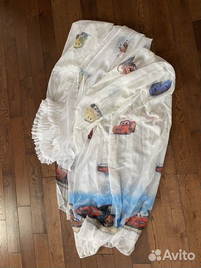 Занавески с Тачками 5 м