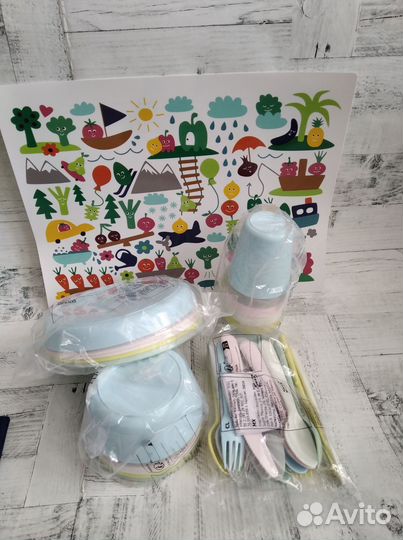 Набор детской посуды Калас