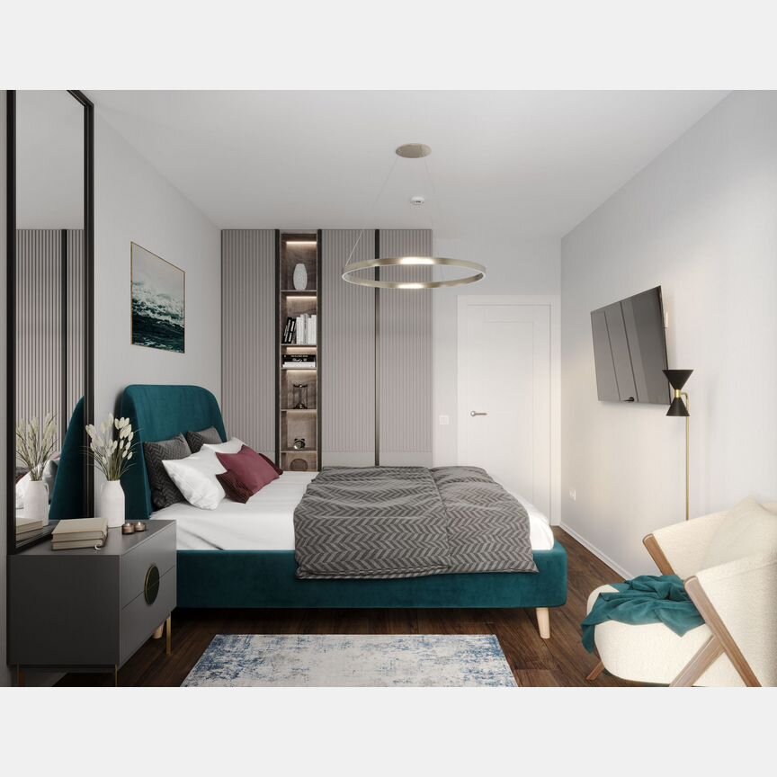 1-к. квартира, 31 м², 21/25 эт.