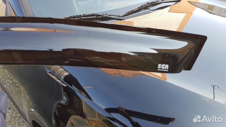 Дефлекторы Nissan Primera 2002 (EGR) 2 ч темн