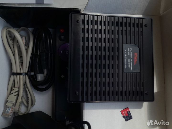 SMART tv приставка H96 max 4k ultra HD 4/64