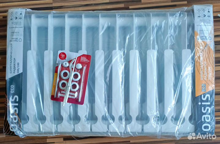 Биметаллический радиатор 12 секций