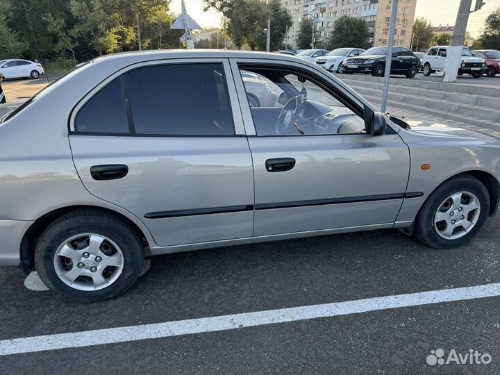 Hyundai Accent 1.5 МТ, 2008, 206 000 км