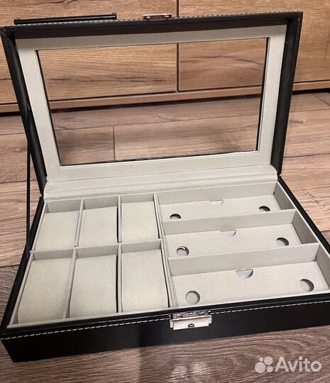Шкатулка/органайзер для хранения очков и часов