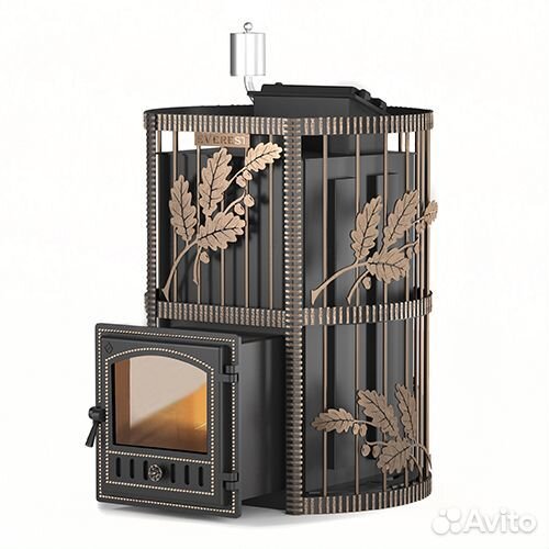 Печь для бани Эверест inox 32 (280) Ковка (aisi 43