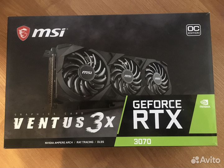 Видеокарта rtx 3070,гарантия днс