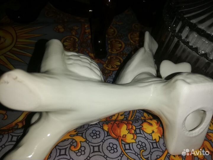 Винтаж солонка с птичкой